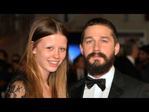 VIDEO : Shia LaBeouf and Mia Goth spark engagement rumours