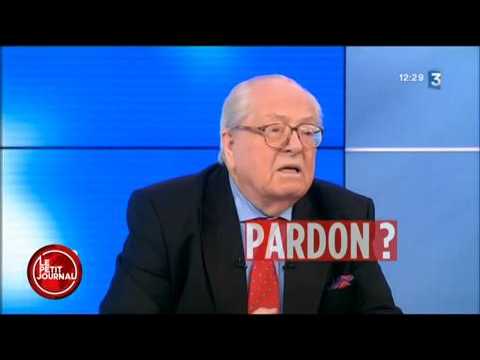 VIDEO : Jean-Marie Le Pen moqu dans Le Petit Journal