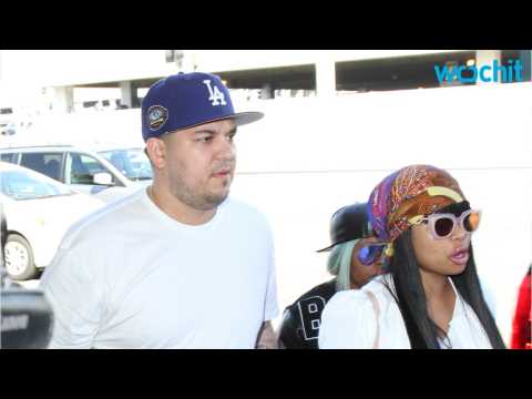 VIDEO : Blac Chyna Helping Rob Kardashain Lose The Weight.