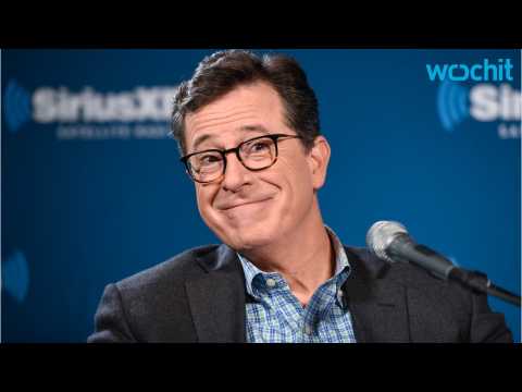 VIDEO : Stephen Colbert Hosts Mock Trump Interview