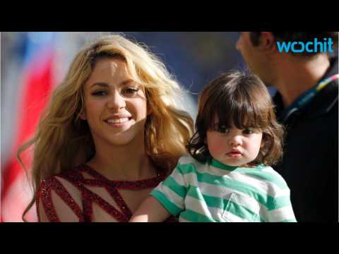 VIDEO : Shakira Delivers News On Son Sasha