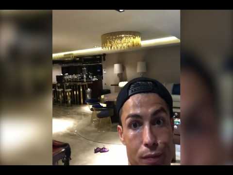 VIDEO : As se ha relajado Cristiano Ronaldo antes del derbi