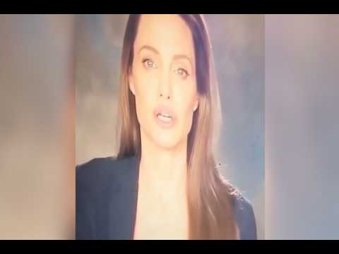 VIDEO : Angelina Jolie reaparece tras anunciar su separacin