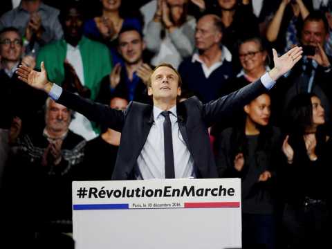 VIDEO : Les hurlements d'Emmanuel Macron font le buzz sur Twitter
