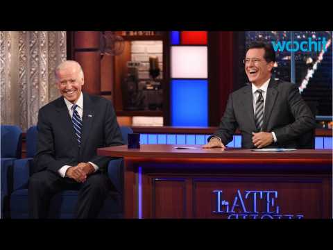 VIDEO : Vice President Joe Biden To Guest On Stephen Colbert's 