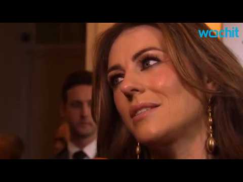 VIDEO : Actress Elizabeth Hurley Calls Son's 
