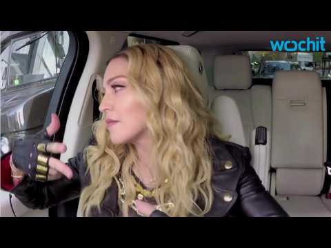 VIDEO : James Corden Does Carpool Karaoke With Madonna