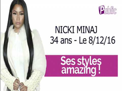 VIDEO : Nicki Minaj : Découvrez ses styles amazing pour ses 34 ans !