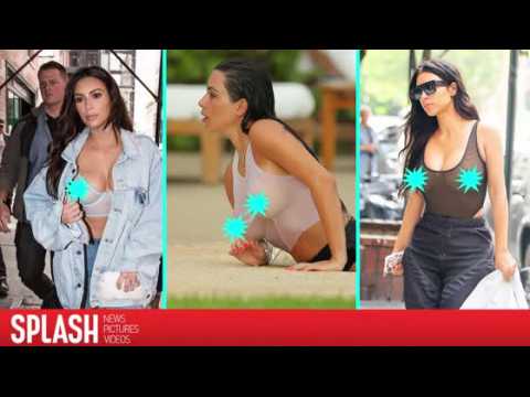 VIDEO : Kim Kardashian's Most Memorable Nip Slips