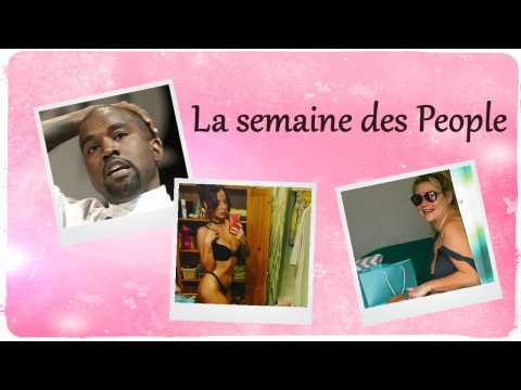 VIDEO : La semaine des People : Kanye West intern, Manon et Julien spars
