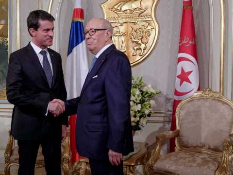 VIDEO : Quand Manuel Valls compare le prsident tunisien  un 