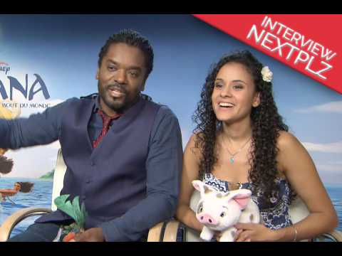 VIDEO : Anthony Kavanah et Cerise Calixte : confidences sur Vaiana, La lgende au bout du monde