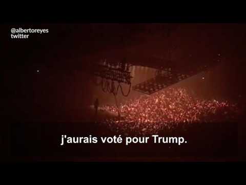 VIDEO : Kanye West aurait vot Trump  la prsidentielle