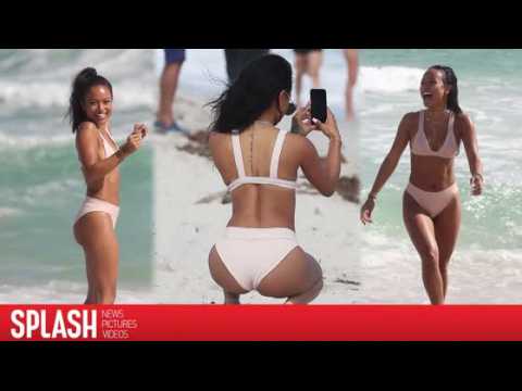 VIDEO : Karrueche Tran Sizzle in a Bikini While in Miami, Florida