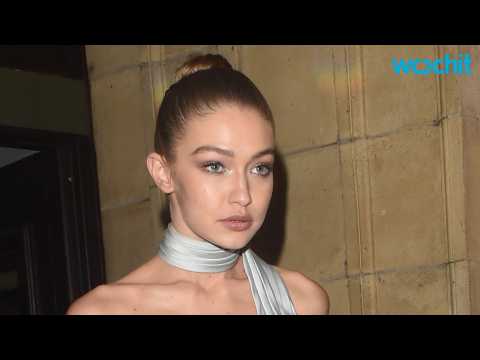 VIDEO : Gigi Hadid Sports Red, White and Blue in New York City