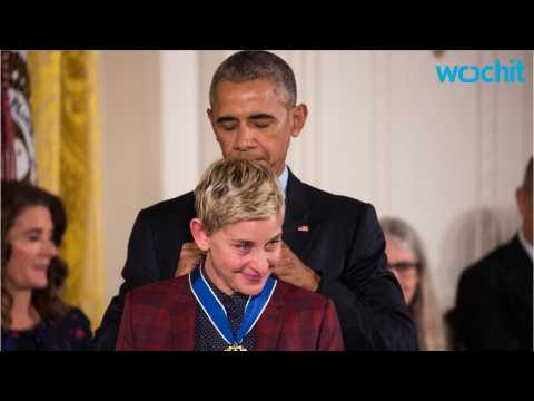 VIDEO : President Obama Gives Shoutout to Ellen DeGeneres in His Final Presser