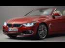The new BMW 430i Convertible Exterior Design in Red | AutoMotoTV