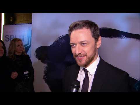 VIDEO : James McAvoy Feels The Buzz At The Premiere of 'Split'
