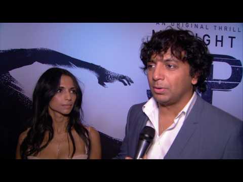 VIDEO : M. Night Shyamalan Hits The Premiere of His New Horror-Thriller 'Split'