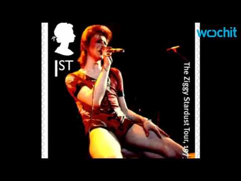 VIDEO : David Bowie Honored With British Stamp Collection