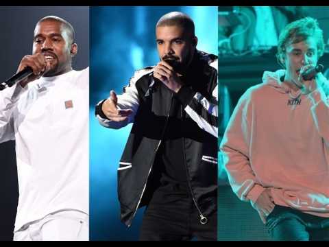 VIDEO : West, Bieber y Drake planean boicotear los Grammy