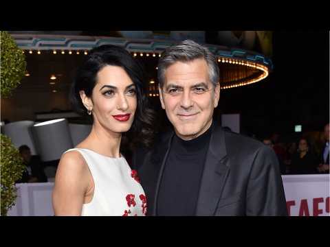 VIDEO : George Clooney Is Having Twins