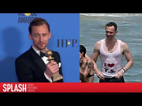 VIDEO : Tom Hiddleston Finally Explains That 'I Heart T.S.' Tank Top