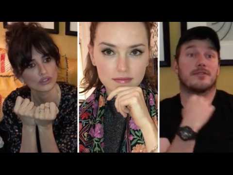 VIDEO : Avec Penelope Cruz et Chris Pratt, Daisy Ridley s'amuse des questions qu'on lui pose sur Sta