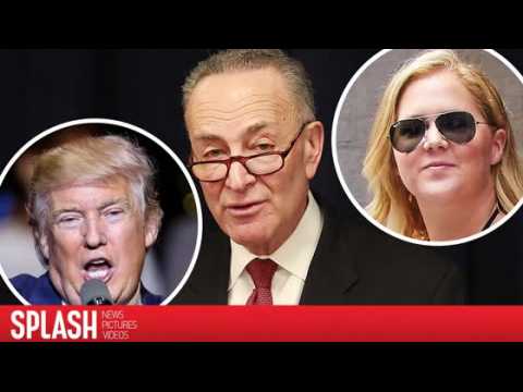 VIDEO : Amy Schumer Defends Chuck Schumer After Donald Trump Called Him Out