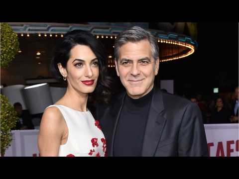 VIDEO : George Clooney and Amal are Staying Away From Dangerous Countries During Her Pregnancy