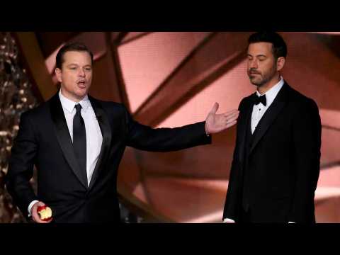 VIDEO : Jimmy Kimmel Will Make Sure Matt Damon Doesn't Win An Oscar