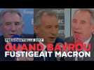 Quand Bayrou disait : "Je ne me reconnais pas dans Macron"