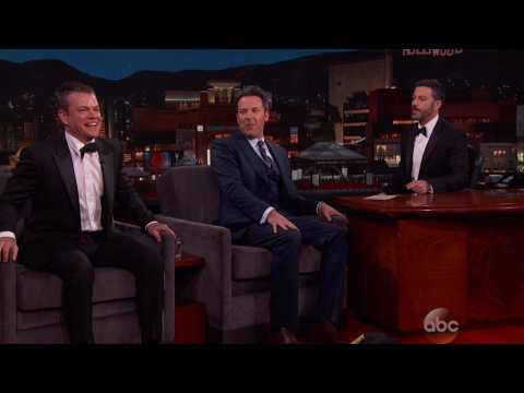 VIDEO : Jimmy Kimmel Hopes Matt Damon Won't Win an Oscar