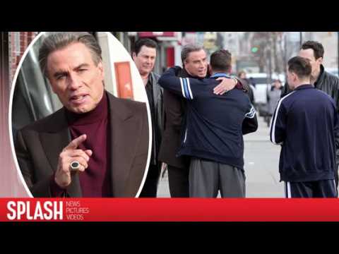 VIDEO : John Travolta sur le plateau du film sur John Gotti  Brooklyn