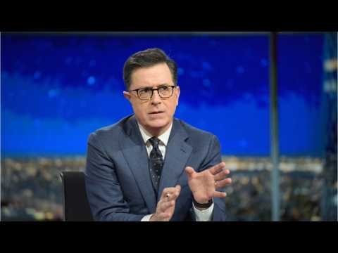 VIDEO : Stephen Colbert Blasts Trump For Sweden Comments