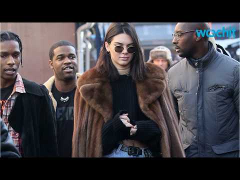 VIDEO : Kendall Jenner & A$AP Rocky Reunite In Paris