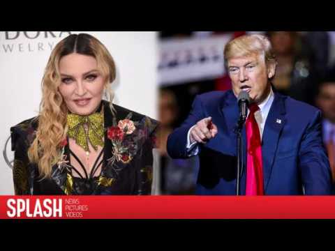 VIDEO : Madonna pense que Donald Trump a t lu pour une raison
