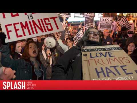 VIDEO : Des manifestants se rassemblent dans les rues  la veille de l'investiture de Donald Trump