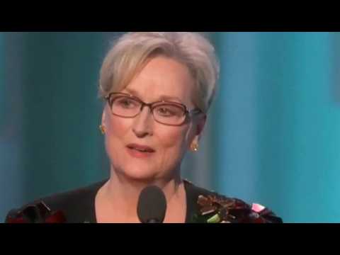 VIDEO : Meryl Streep Speaks Out About President Donald Trump's Comments