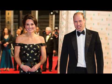 VIDEO : Prince William And Duchess Kate Attend The BAFTAS