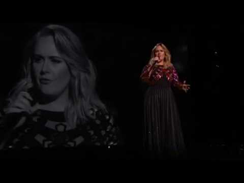 VIDEO : Adele thanks 'husband' at Grammys