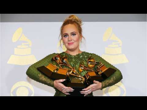 VIDEO : Adele Wins Top Grammys, But Pays Tribute To Beyonce