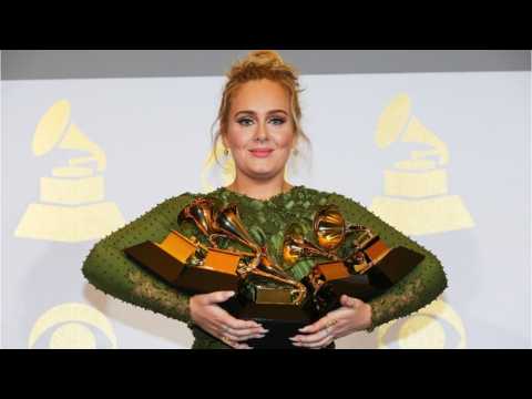 VIDEO : Adele Wins Album, Record, And Song Of The Year