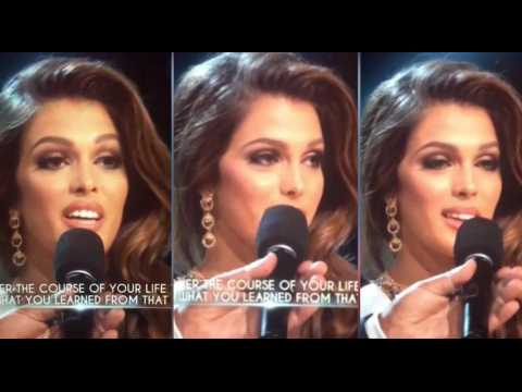 VIDEO : Le traducteur d'Iris Mittenaere au concours de Miss Univers ne l'a pas aide