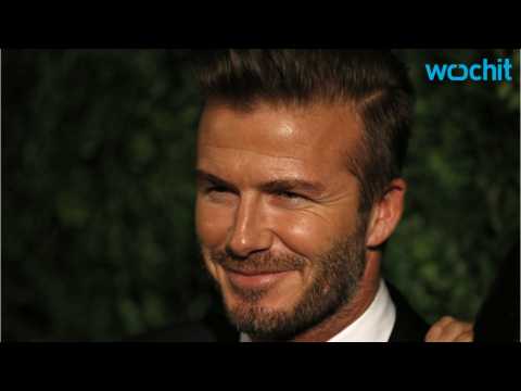 VIDEO : David Beckham Shows His Dark Side