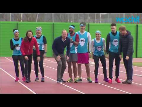 VIDEO : Prince Harry Beats Prince William In 50-Meter Sprint