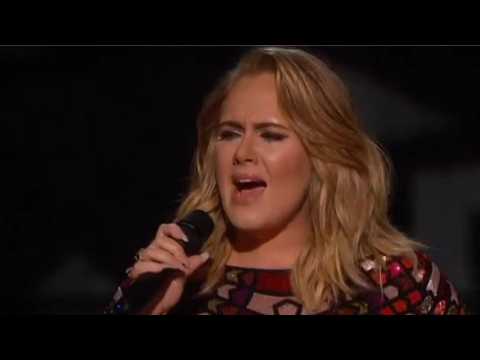 VIDEO : Adele Says 'Hello' With Opening Performance at Grammys