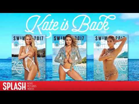 VIDEO : Kate Upton fait la couverture de l'édition 2017 de maillots de bain de Sports Illustrated
