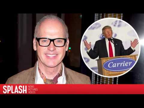 VIDEO : Michael Keaton Says Hollywood Should Give Trump a Chance