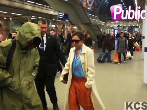 VIDEO : Vidéo : Victoria et David Beckham : ils se suivent toujours de loin !